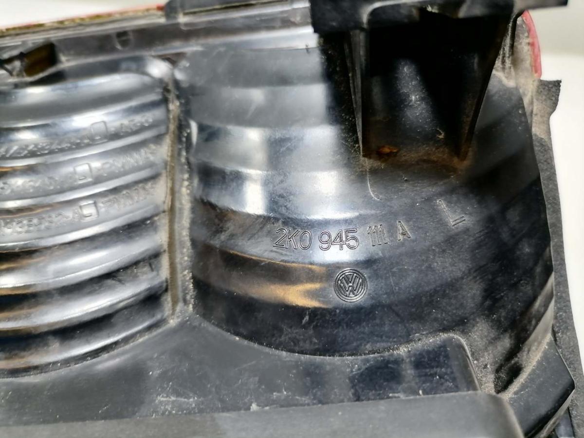 VW Caddy 2K original R&uuml;cklicht R&uuml;ckleuchte Schlussleuchte links Bj.2008